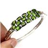 Image 2 : Natural Chrome Diopside Sapphire 77.70 Cts Bangle