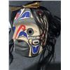 Image 2 : West Coast Native Warrior Mask With Killer Whale Spirit