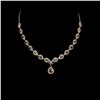 Image 1 : Natural Brazil Pear Citrine Necklace