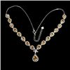 Image 3 : Natural Brazil Pear Citrine Necklace