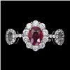 Image 1 : Natural Pigeon Blood Red Ruby Ring