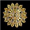 Image 1 : Natural Unheated Oval Citrine Ring