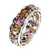 Image 1 : Natural Unheated Tourmaline Eternity Ring
