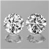 Image 1 : Natural Colorless Cambodian White Zircon Pair  {Flawless-VVS1}