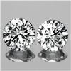 Image 1 : Natural Colorless Cambodian White Zircon Pair {Flawless-VVS1}