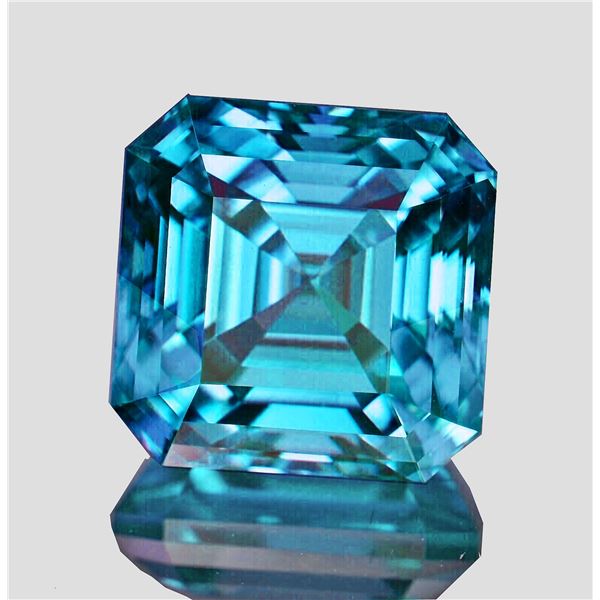 Natural Cambodian Blue Zircon  {Flawless-VVS1}