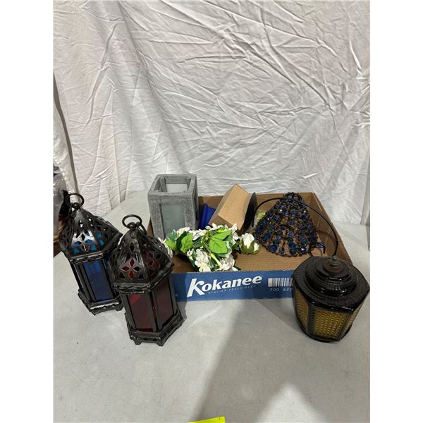 Candle holders etc