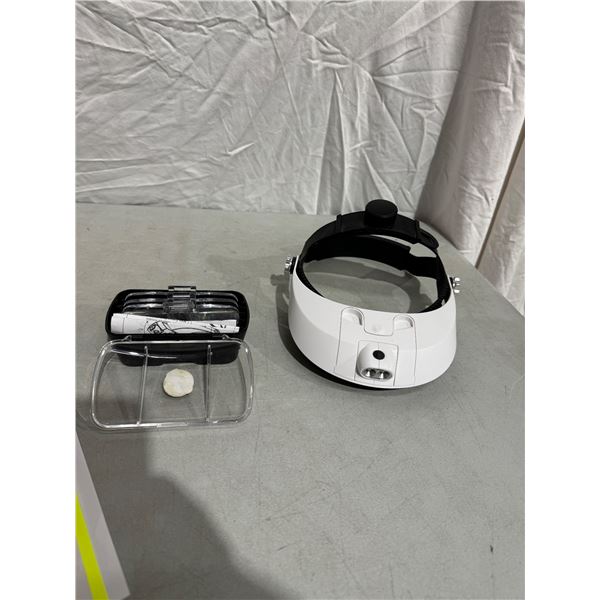 Headband magnifier and lenses