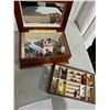 Image 2 : Jewelry box and contents