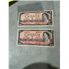Image 1 : Two 1954 two dollar bills