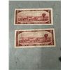 Image 2 : Two 1954 two dollar bills