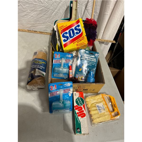 Cleaners and dustpans