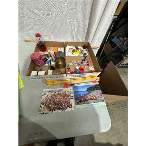 Assorted collectible , wreck beach post cards etc