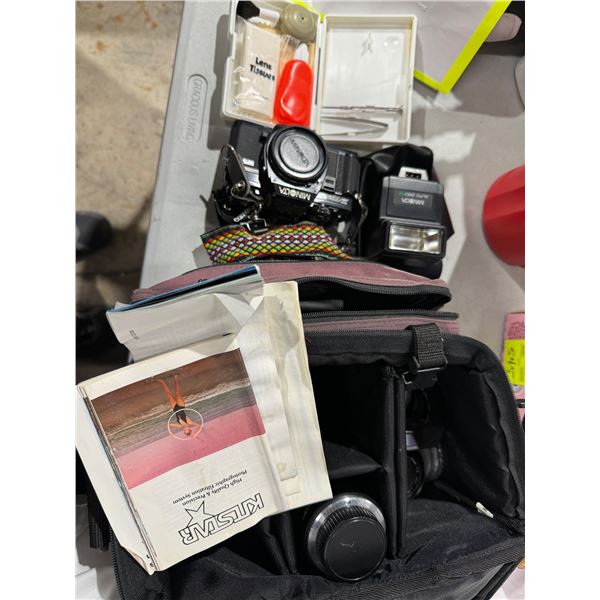 Minolta camera and lenses