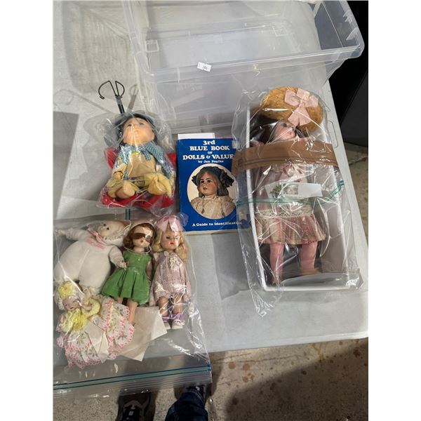 Vintage porcelain dolls