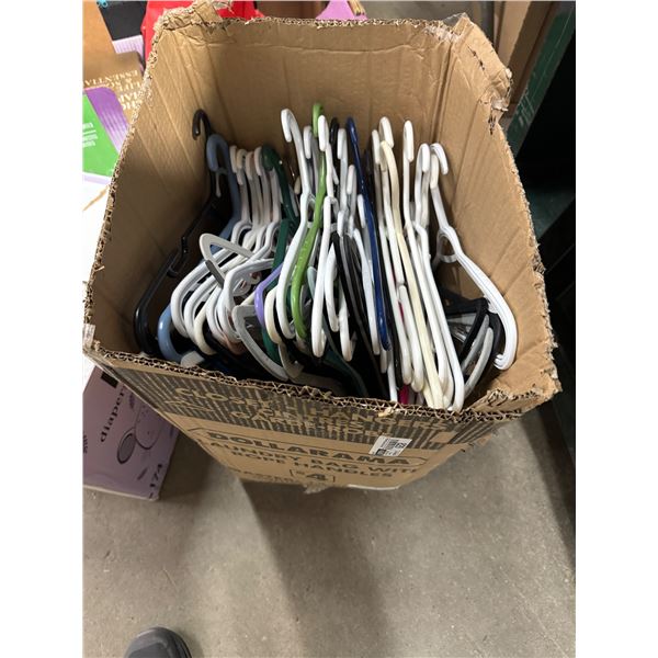 Lot of hangers