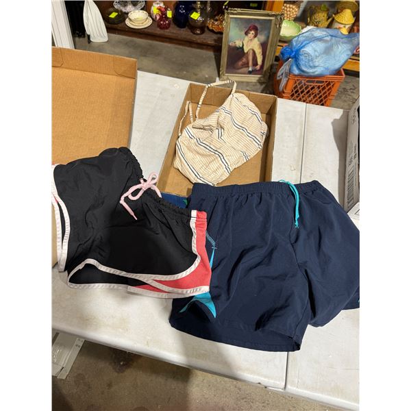 Small shorts and top