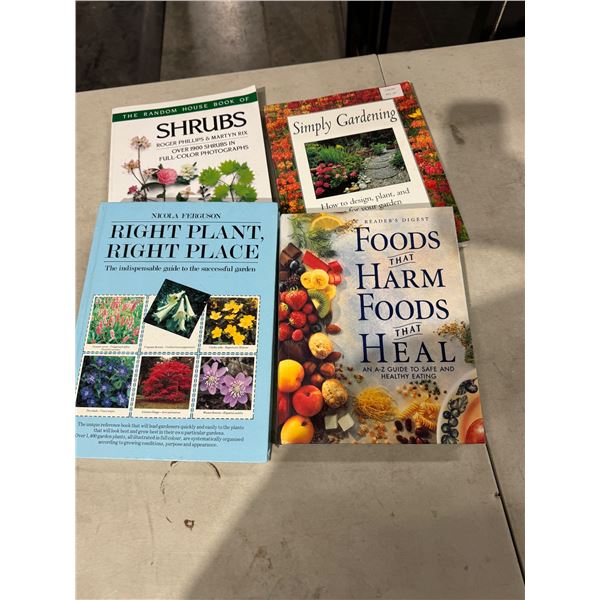 Gardening books