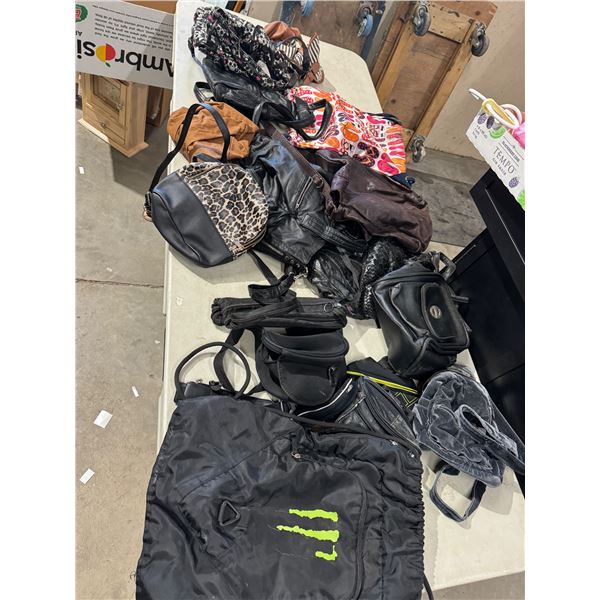 Purses and gabby packs