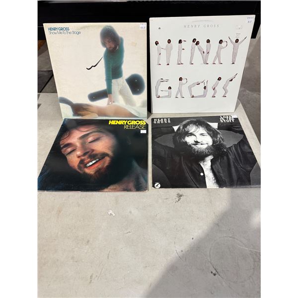 Lot of Henry Gross records