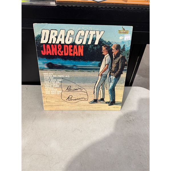 Jan & Dean drag city record