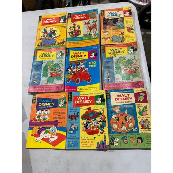 Walt Disney gold Key books