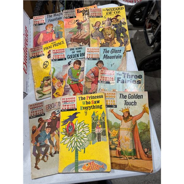 Classics illustrated Junior comics