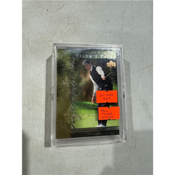 Tiger woods 30 card set
