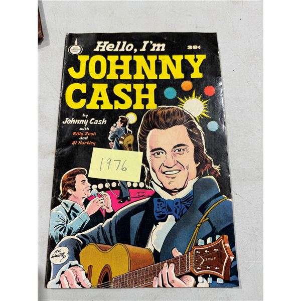 Hello, I'm Johnny Cash comic