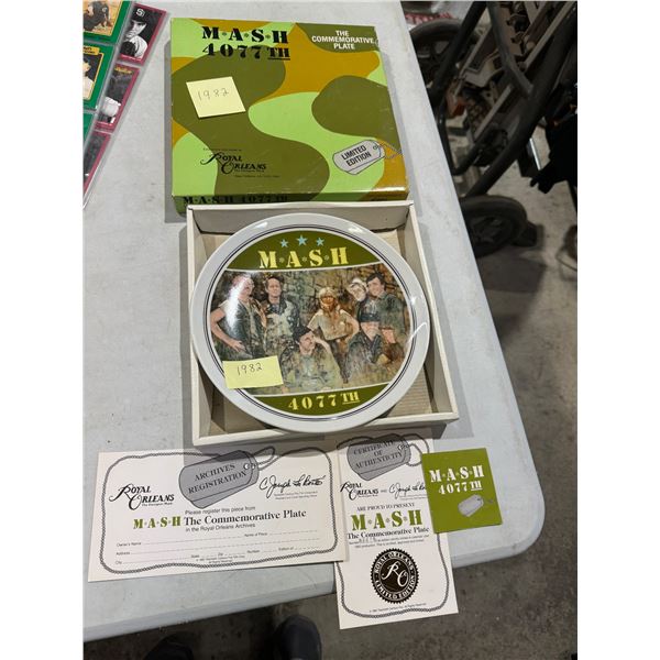 M*A*S*H collector plate