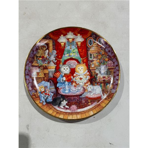 Wicker wuv collector plate