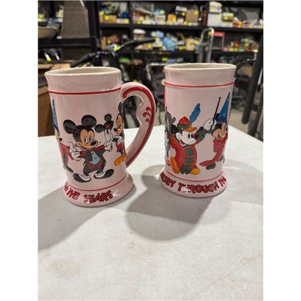 Disney Mickey through the years mugs