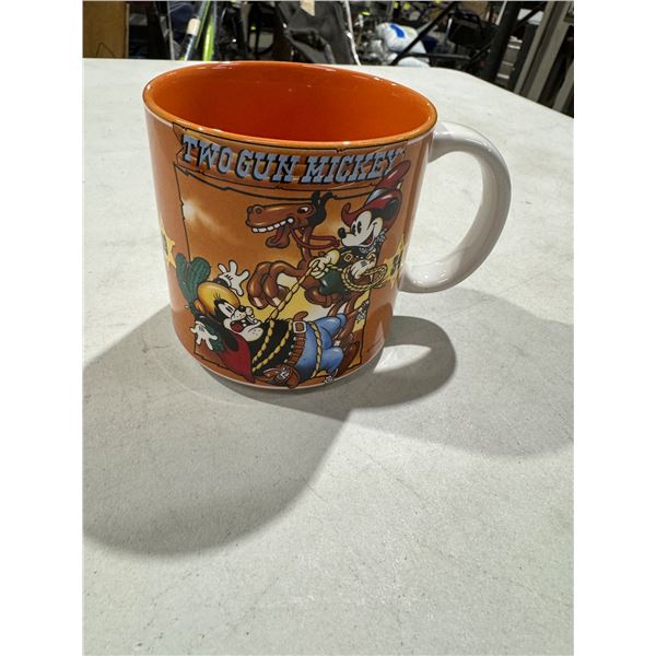 Two gun Mickey mug