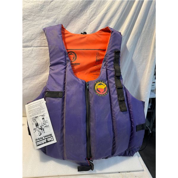 Trek marine lxl life jacket