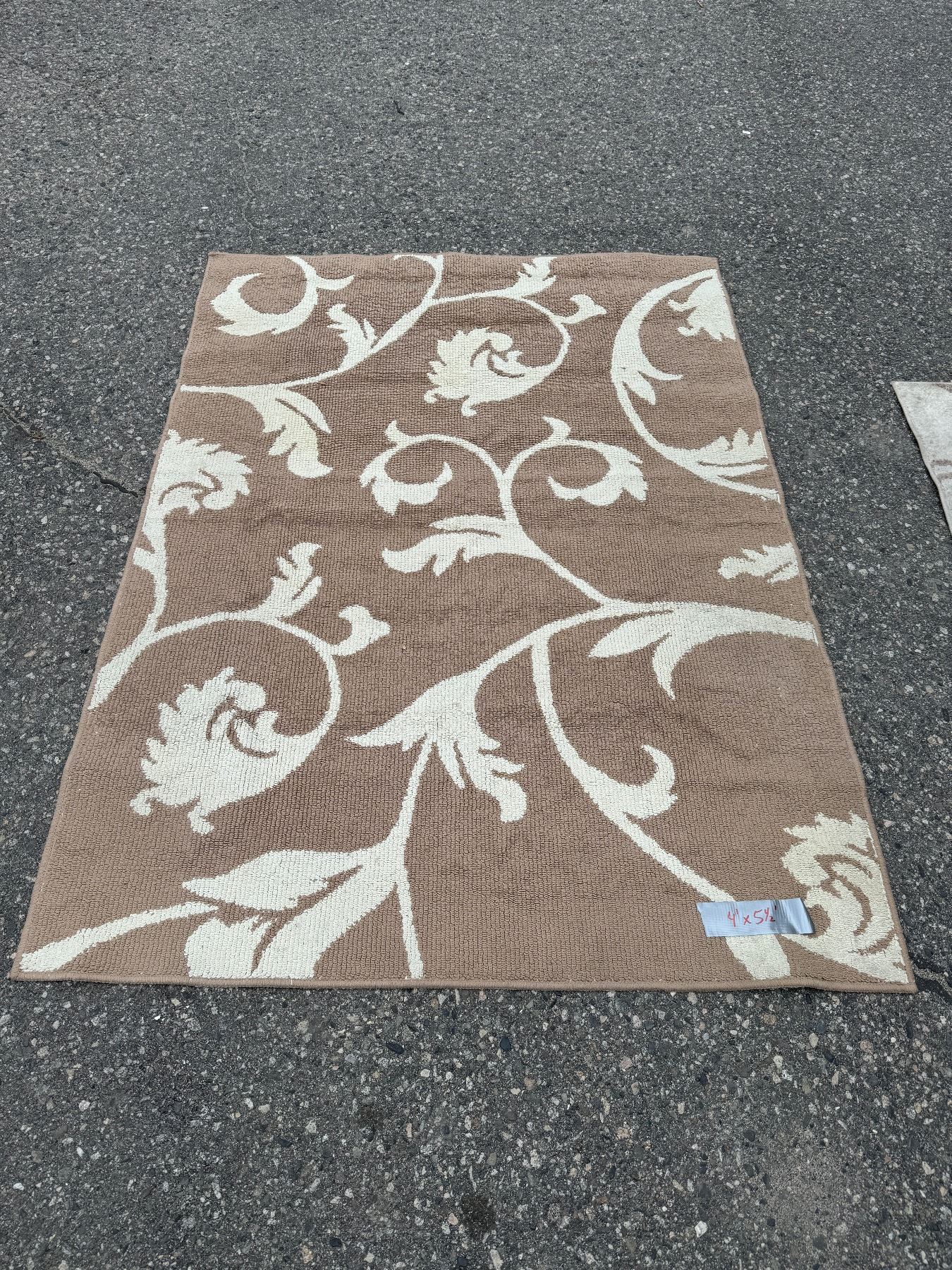 Area carpet 4'x5.5'