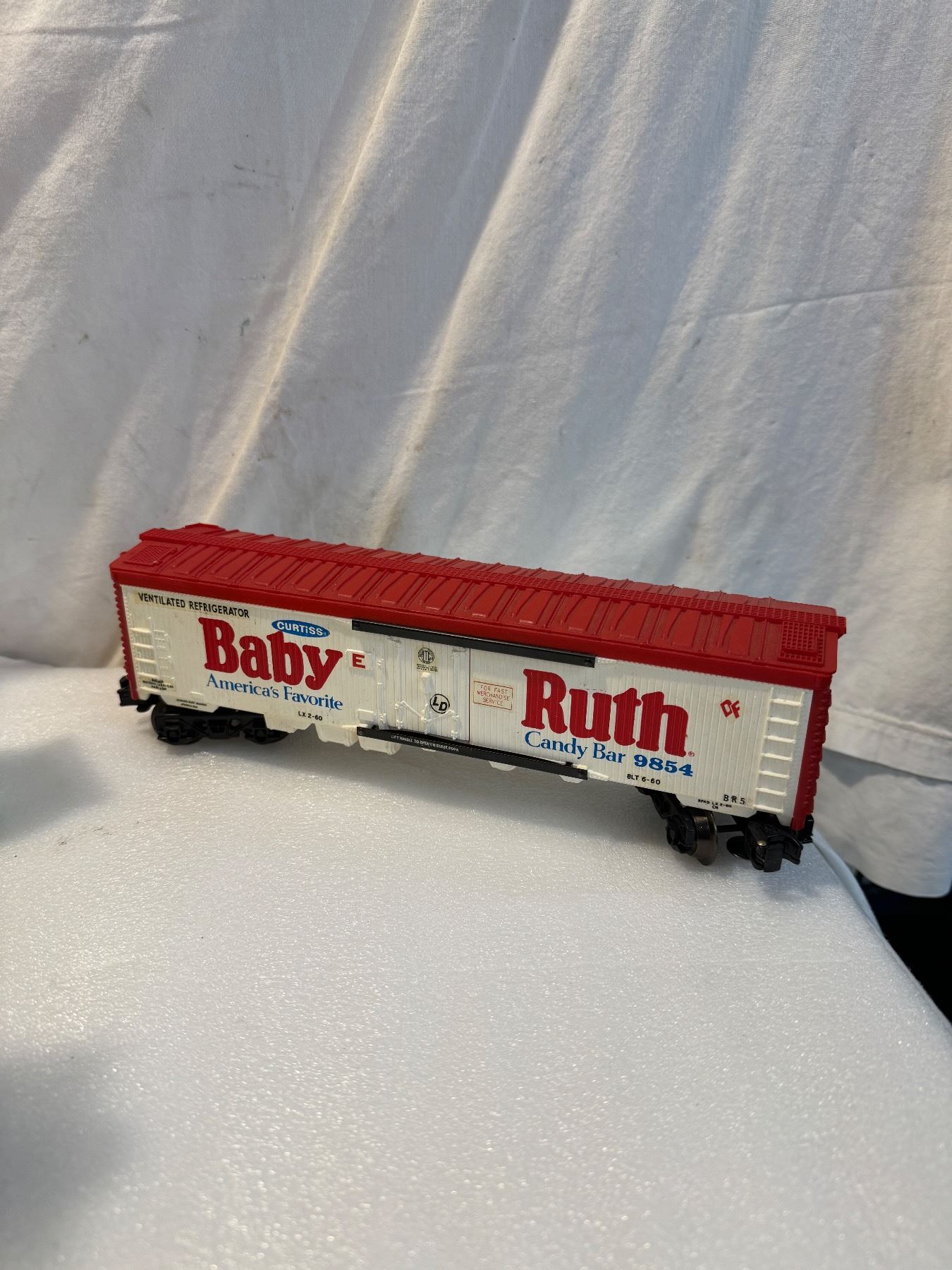 Vintage Baby Ruth train car