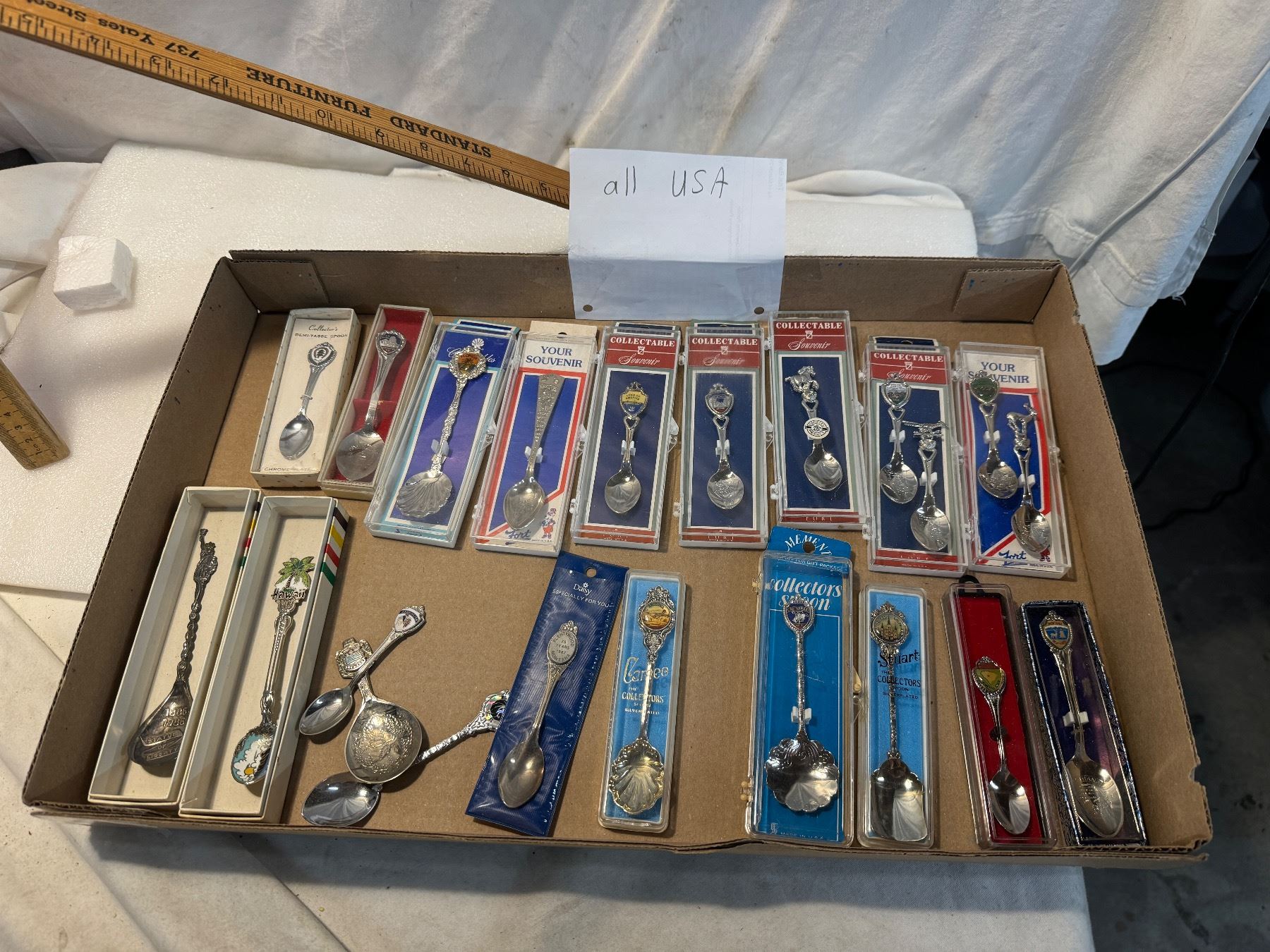 USA collector spoons