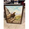 Image 1 : Golden Eagle wall hanging