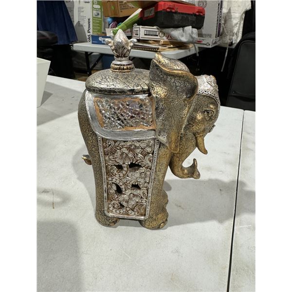 Elephant trinket dish