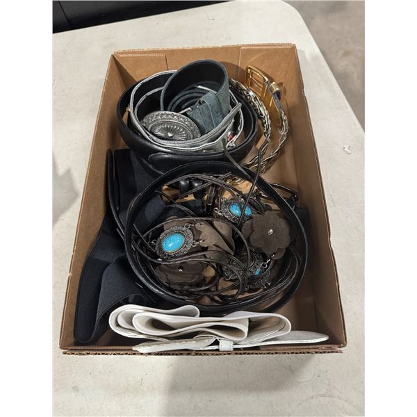 Assorted belts