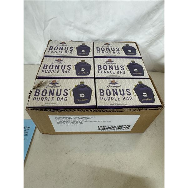 24 new crown royal bags