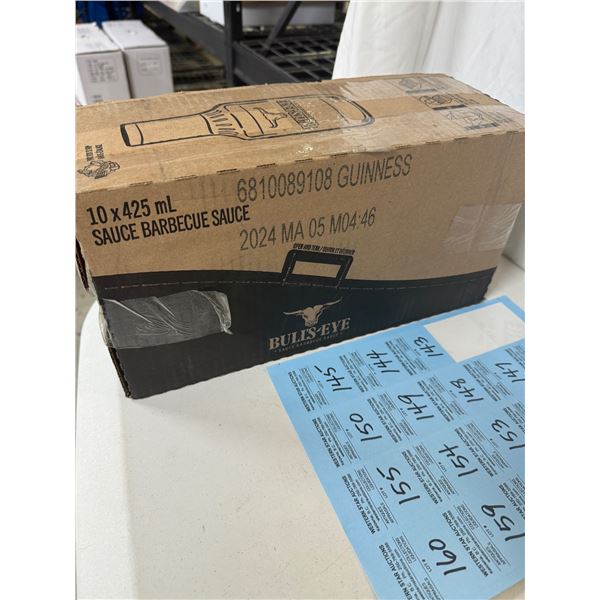 New 10 bottles of bulls-eye bbq sauce