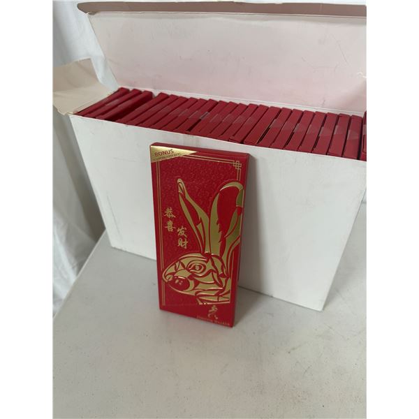 Box of money pockets