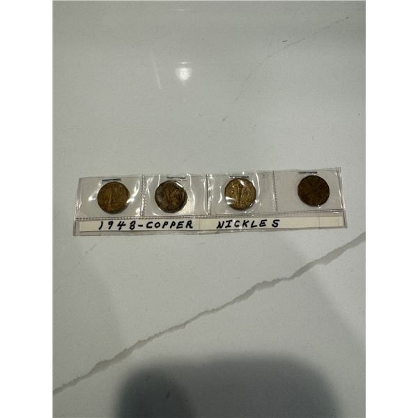 1943 copper Nickles