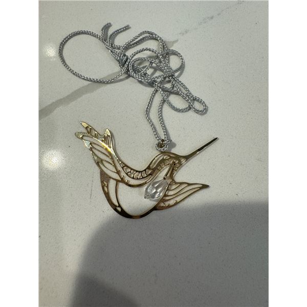 Hummingbird pendant