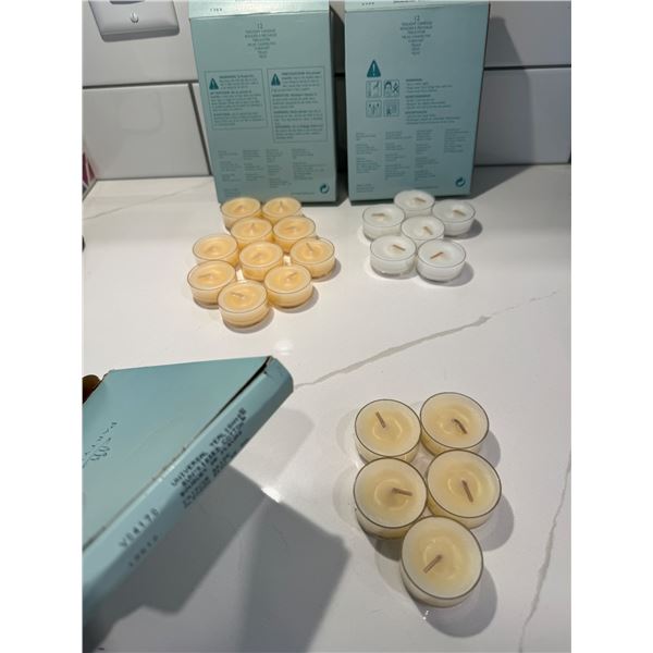 Party lite tea lights