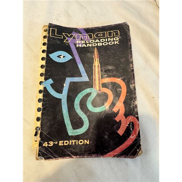 Lyman reloading handbook