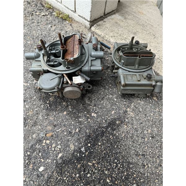 Holley & Motorcraft Carburetor-- Untested