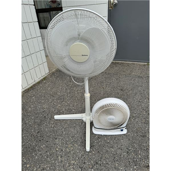 Two fans