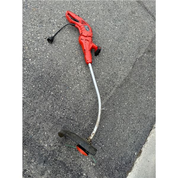 Electric weed eater